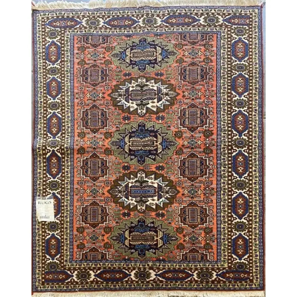 One Of The Kind Persian Ardabil Rug 6'6" x 4'7" zandirugs